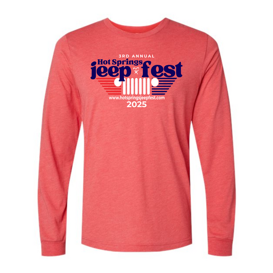 2025 Jeep Fest Long Sleeve T-Shirt