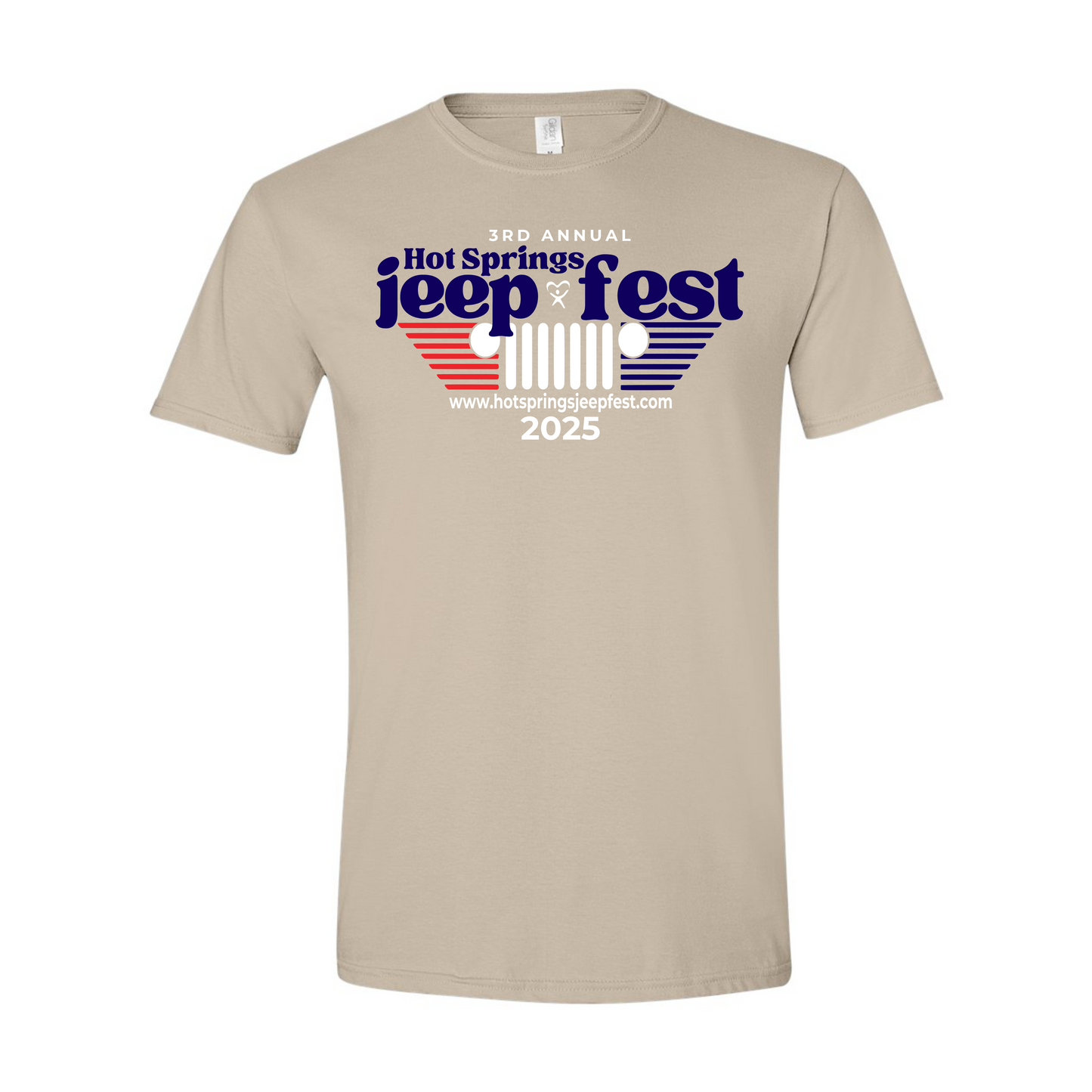 2025 Jeep Fest Short Sleeve T-Shirt