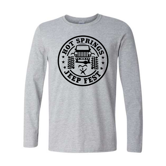 Original Hot Springs Jeep Fest Long Sleeve T-Shirt