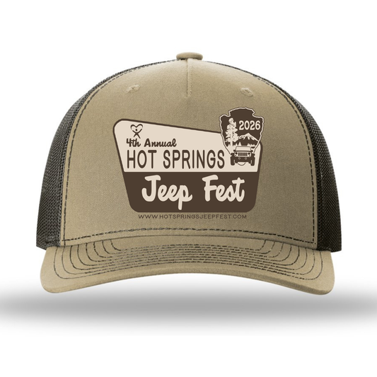 2026 Jeep Fest Embroidered Hat